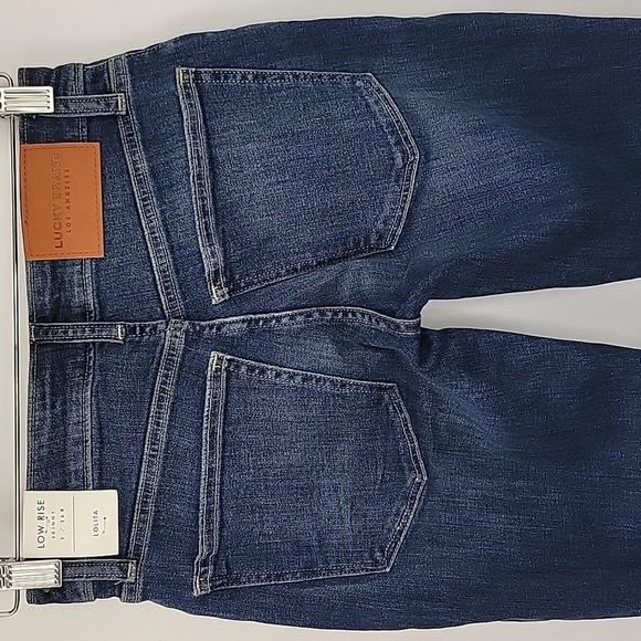 Lucky Brand Lolita Low Rise Skinny Jeans Dk Wash Size 2/26 - Picture 3 of 15